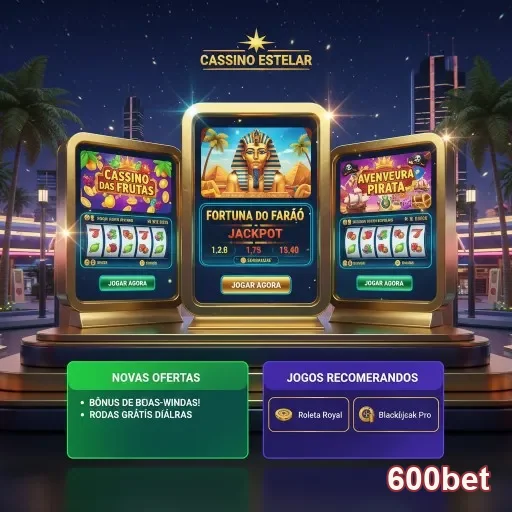Ilustração de Jogos de Slots em Destaque