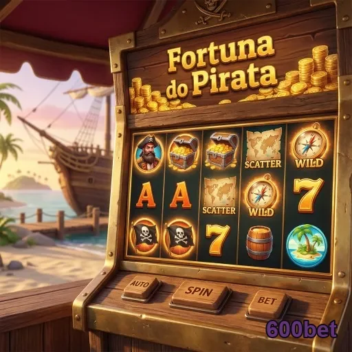Interface de caça-níqueis Fortuna do Pirata na 600bet.