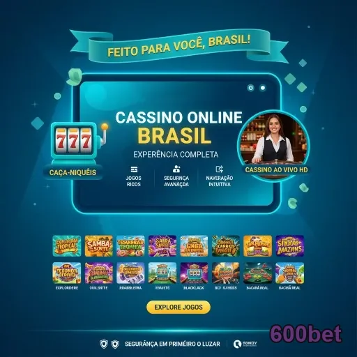 Tela do site 600bet com opções de jogos e saque rápido.