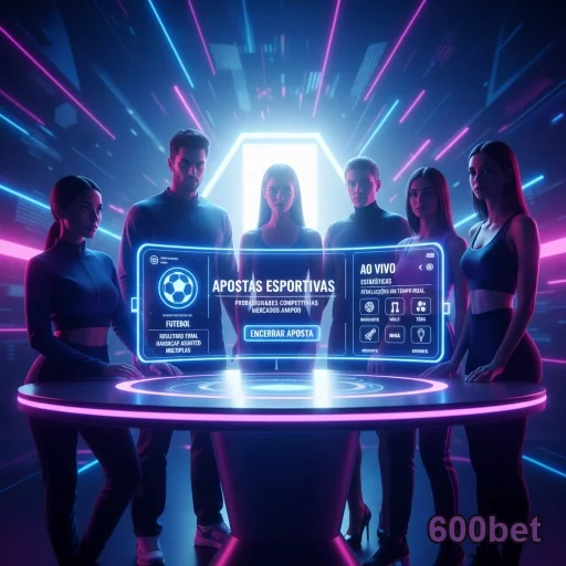 Usuários da 600bet explorando apostas esportivas ao vivo.
